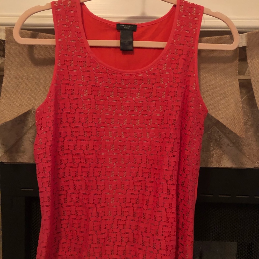 Coral Ann Taylor tank